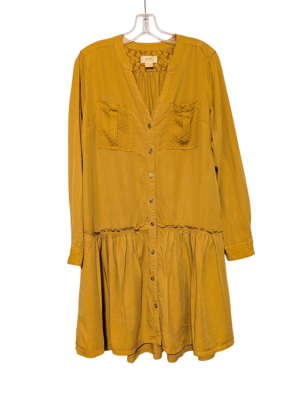 Maeve By Anthropologie Button Dress